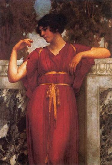 John William Godward The Ring oil painting image